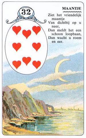 Lenormandkaart Maan