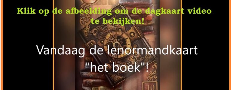 Lenormandkaart Het Boek