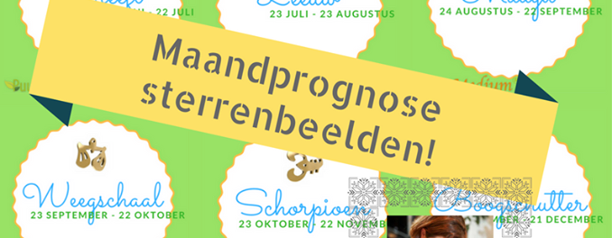 Maandvooruitzichten sterrenbeelden september 2017