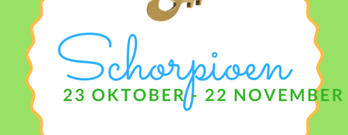 Vooruitzichten schorpioen sterrenbeelden 2017