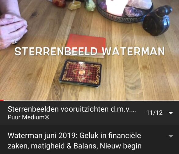 voorspelling waterman