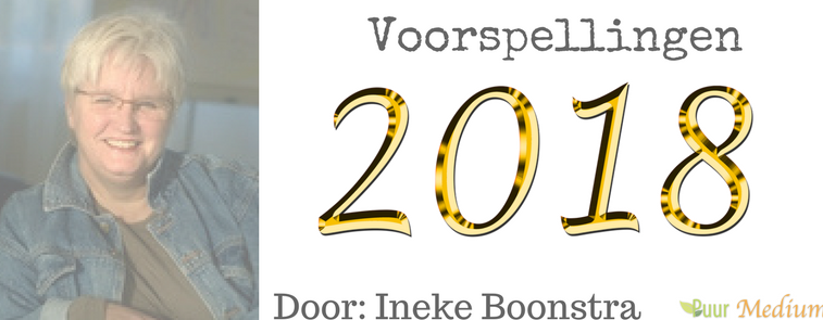voorspellingen 2018 Medium paragnost Ineke Boonstra