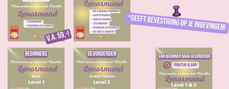 ONLINE ACADEMY - MIREILLE WEET MEER